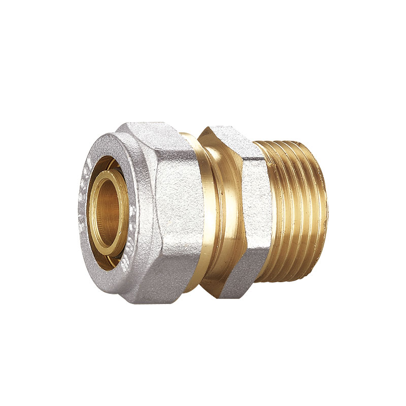 Raccordo in ottone pex maschio a buon prezzo in vendita in fabbrica AMT-1201