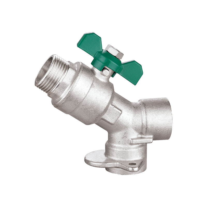 Valvola ad angolo in ottone per tubo di plastica in alluminio speciale per divisore d'acqua AMT-2036