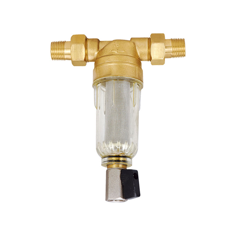Prefiltro per acqua sporca a rete di sedimenti in ottone AMT-3019