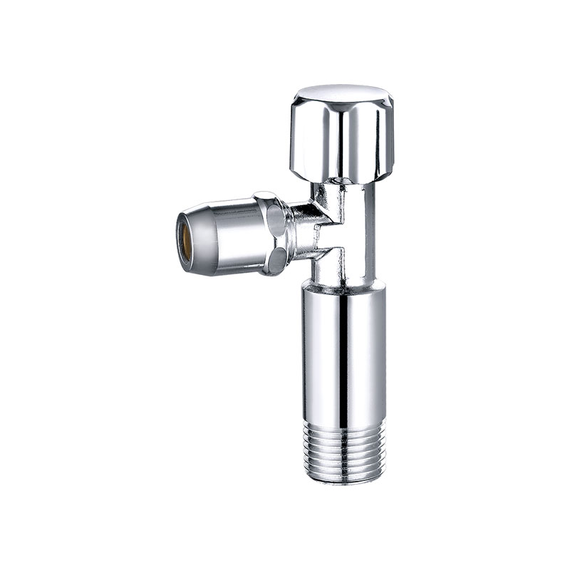 Valvola ad angolo classica in ottone cromato AMT-5009