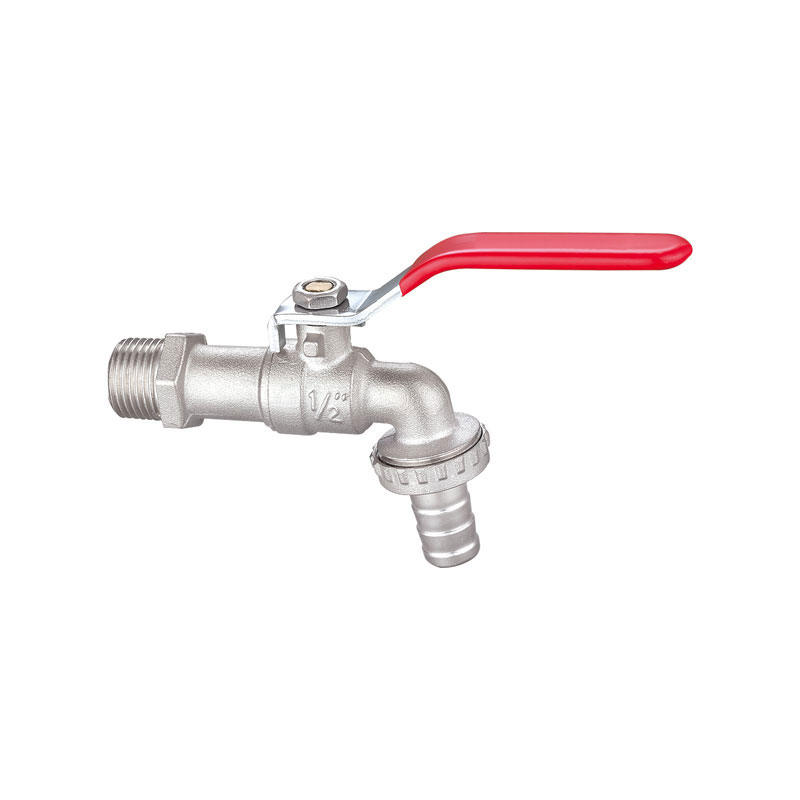 Rubinetto acqua in ottone nichelato AMT-7011