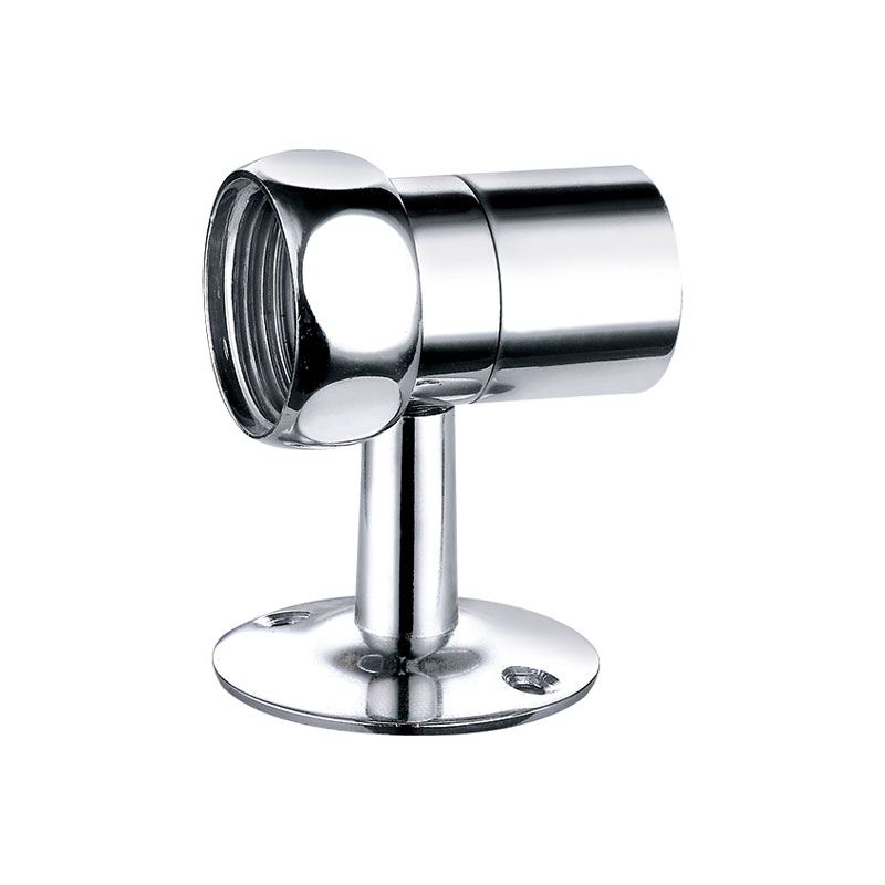 Raccordo in ottone cromato con supporto AMT-9042B