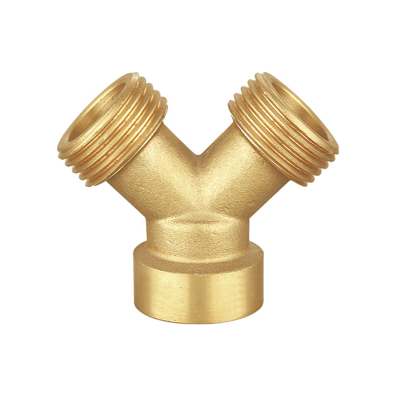Raccordo per tubi in ottone a 3 vie AMT-1404